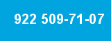 922 509-71-07 922 509-71-07